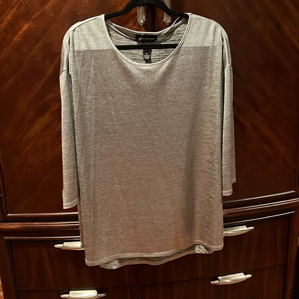 NWT Silver shirt